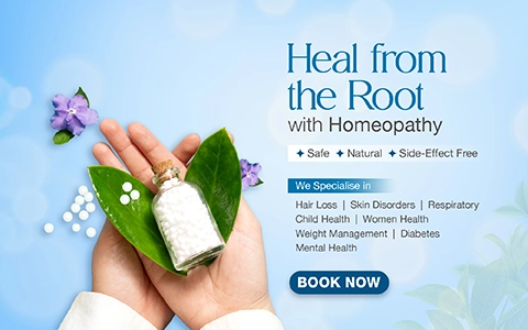 Heal from the root with homeopathy