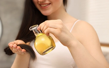 Olive oil for hair fall