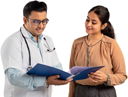 Doctor and patient