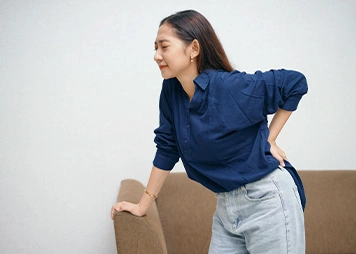 Fat accumulation around the waist, hips, and face